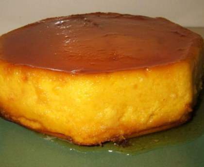 Pudding au potiron et aux raisins secs