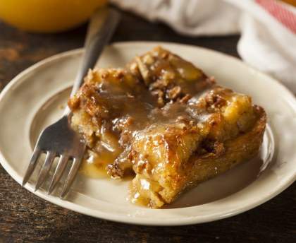 Pudding aux fruits secs