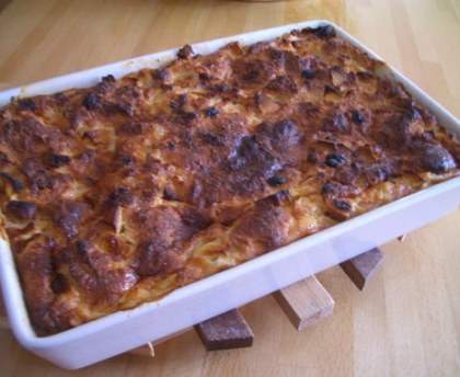 Pudding aux raisins