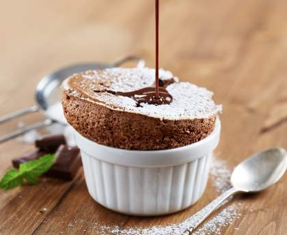 Pudding soufflé express aux marrons