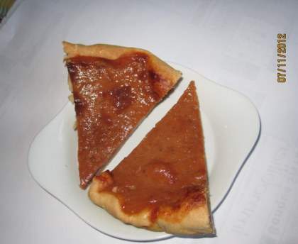 Pumpkin pie (tarte au potiron)