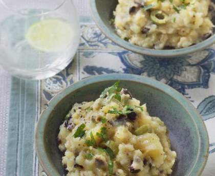 Purée aux olives