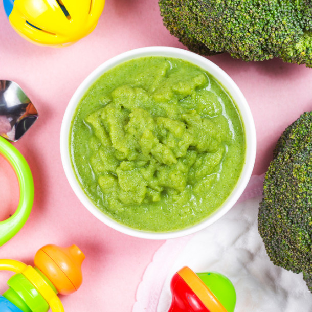 Purée brocolis bébé