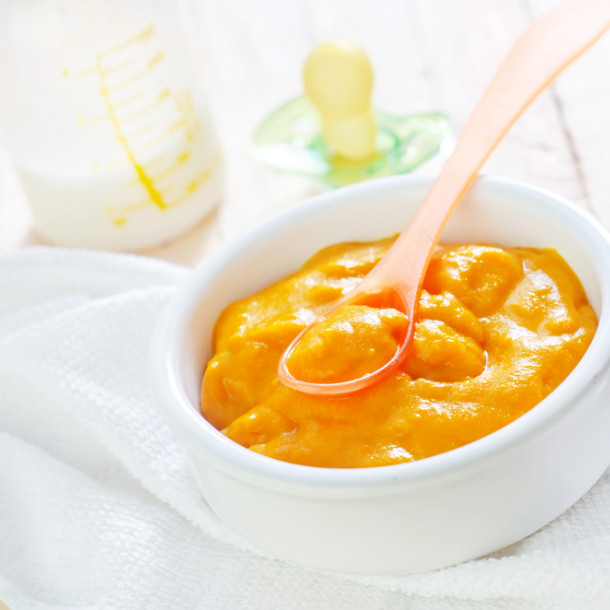 Purée carotte pomme de terre bébé