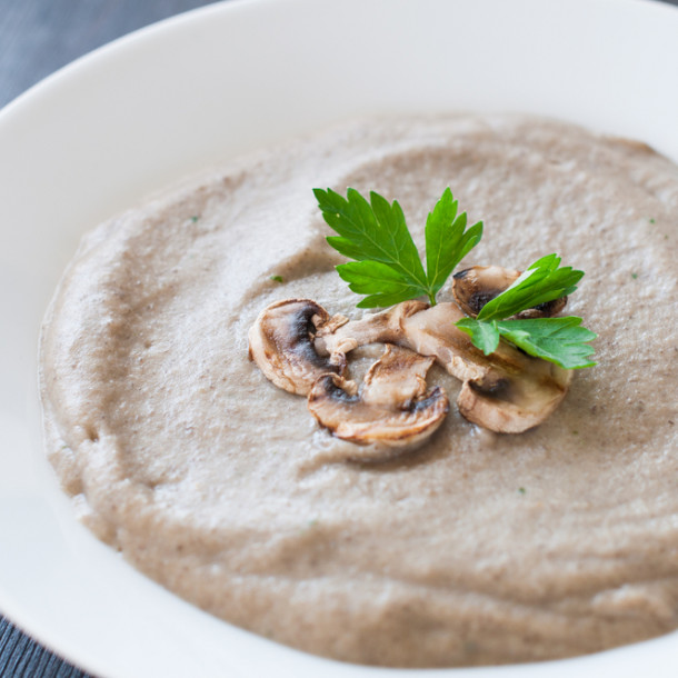 Purée champignon bébé