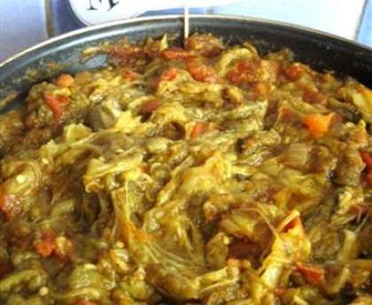Purée d'aubergine (Penjab)