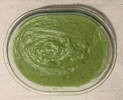 Purée de branches de céleri à la béchamel