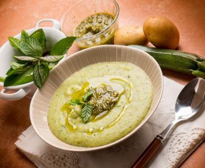 Purée de courgettes très simple