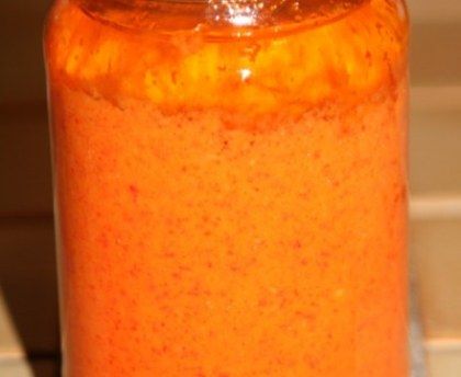 Purée de piments antillais