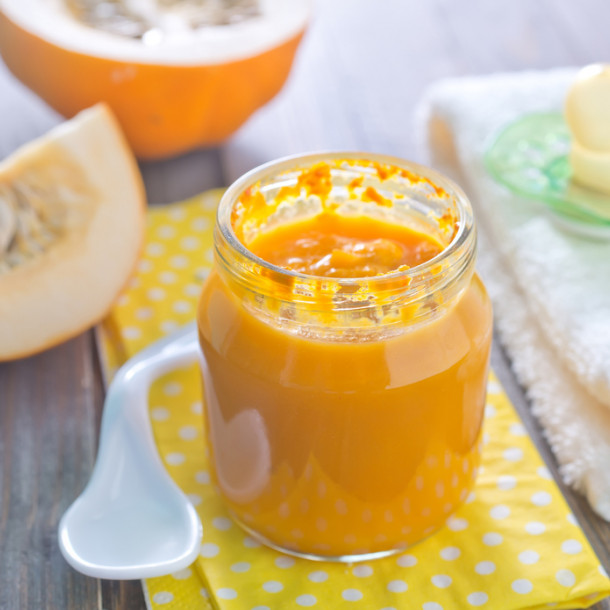 Purée de potiron bébé