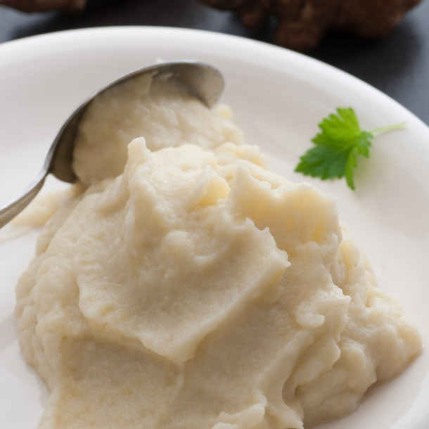 Purée de topinambours à la vanille 