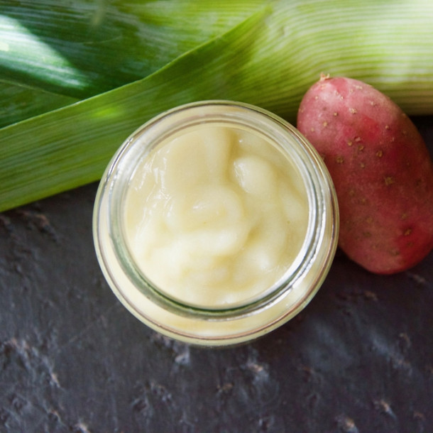 Purée poireau bébé