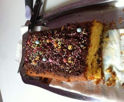 Quatre-quarts aux pépites de chocolat et à la cannelle