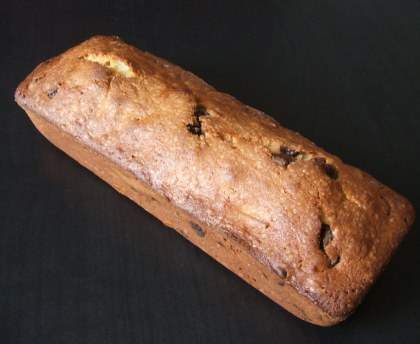 Quatre-quarts aux pépites de chocolat et à l'orange