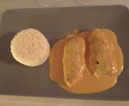 Quenelles de brochet sauce bisque de homard