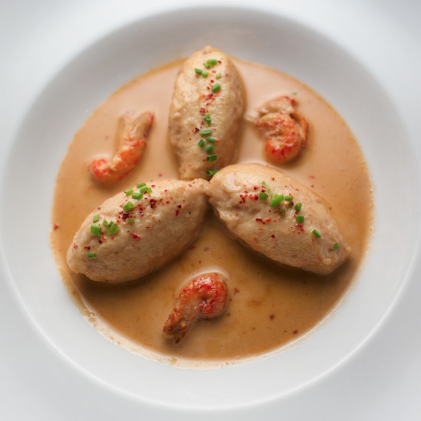 Quenelles de saumon