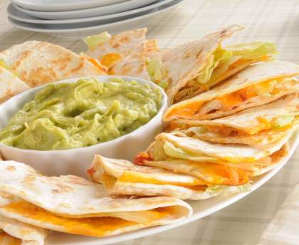 Quesadillas aux avocats