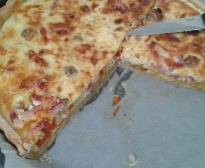 Quiche à la bière