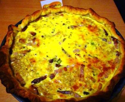 Quiche à la choucroute
