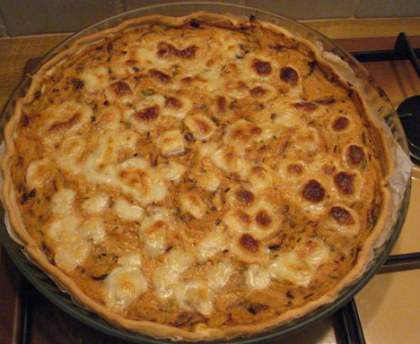 Quiche à la ricotta et potiron