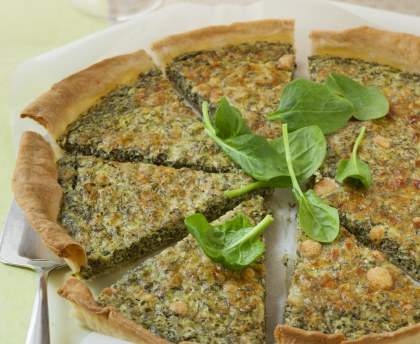 Quiche à l'oseille