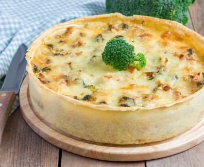 Quiche au chou-fleur