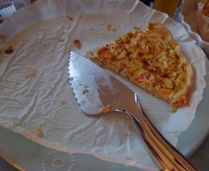Quiche au surimi