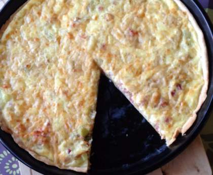 Quiche au tapioca