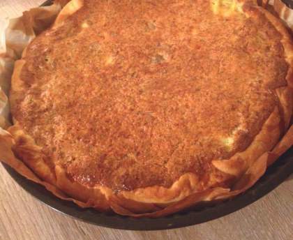 Quiche au thon et boursin