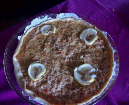 quiche aux crevettes