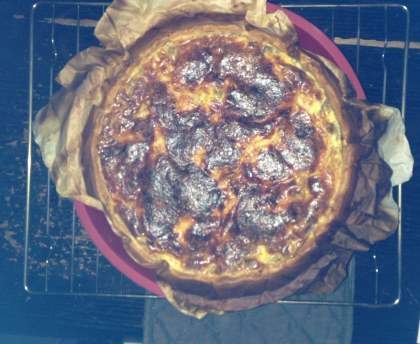 Quiche aux endives et lardons