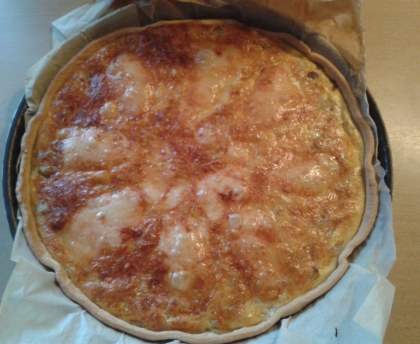 Quiche aux endives et Pont-l'Évêque