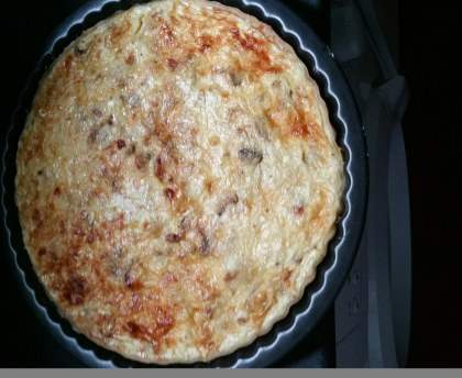 Quiche aux noix de Saint-Jacques et aux crevettes