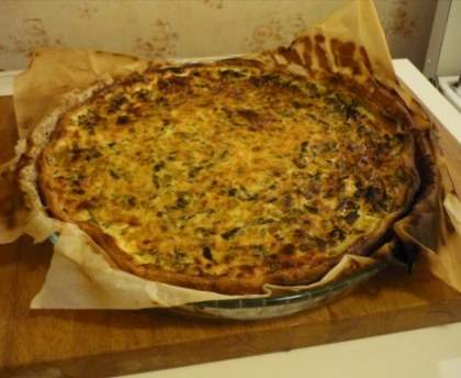 Quiche aux poireaux délice au comté