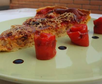 Quiche aux poivrons de Virgi