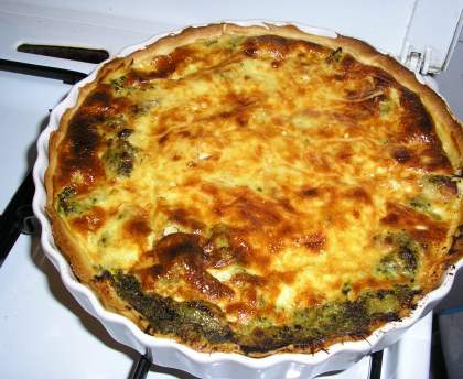 Quiche Brocolis/ Poulet/ Curry