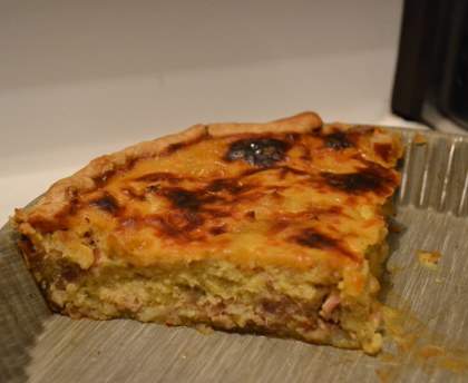 Quiche courge bacon et sirop d'érable