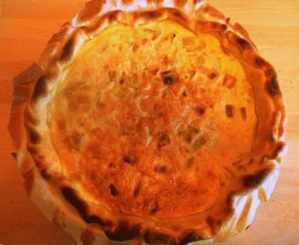 Quiche légère aux poireaux