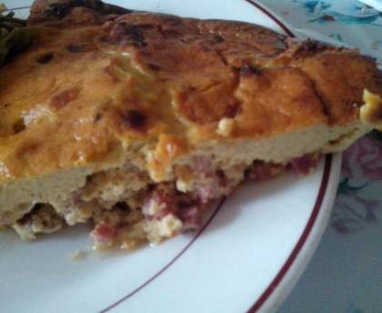 Quiche Lorraine au curry