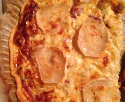 Quiche rapide aux 3 choux