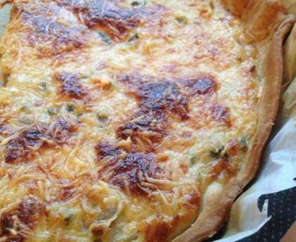 Quiche thon macédoine de légumes