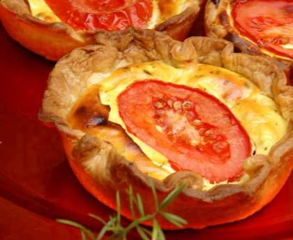 Quiche tomate ricotta