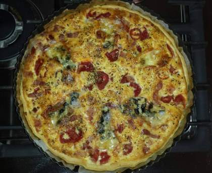 Quiche Tomate Roquefort  Mascarpone