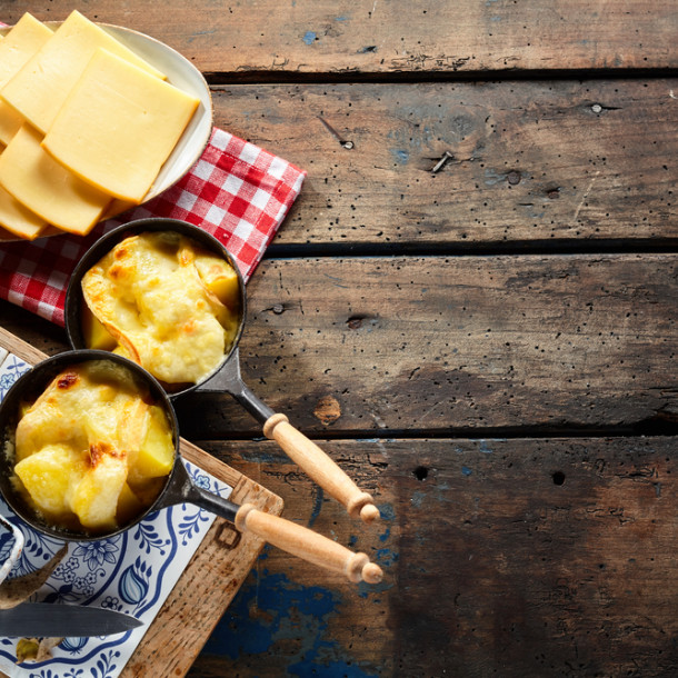 Raclette végétarienne
