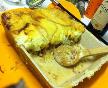 Raflette - tartiflette à la raclette