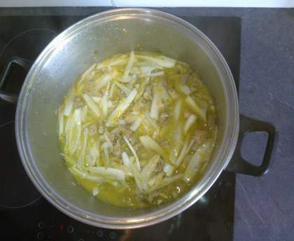 Râgout d'agneau aux endives