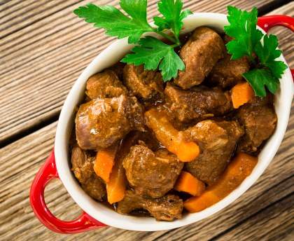 Ragout de boeuf express