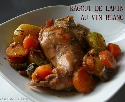 Ragout de lapin aux haricots rouges