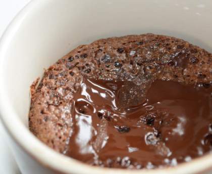 Ramequins au chocolat aux coeurs fondants