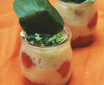 Ramequins de tomates-cerises